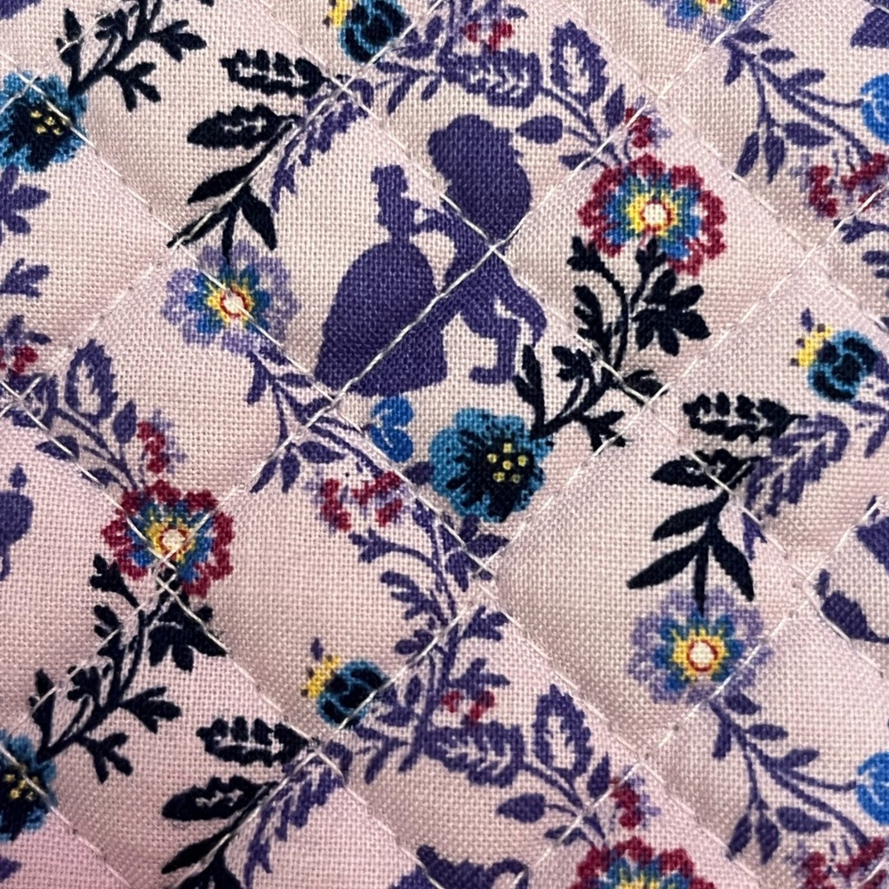 Disney Beauty and the Beast Vera Bradley Lavender Bag New with Tags - Picture 4 of 10